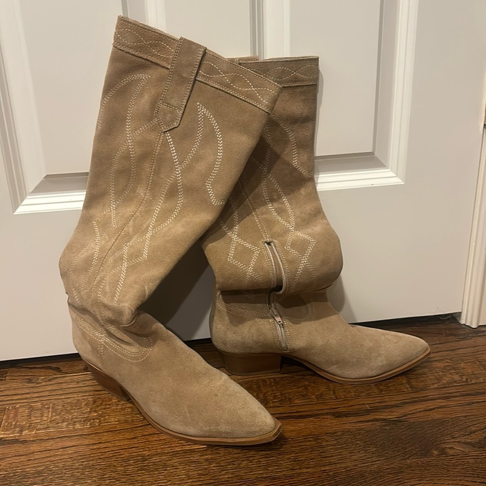 Steve Madden Western suede boot